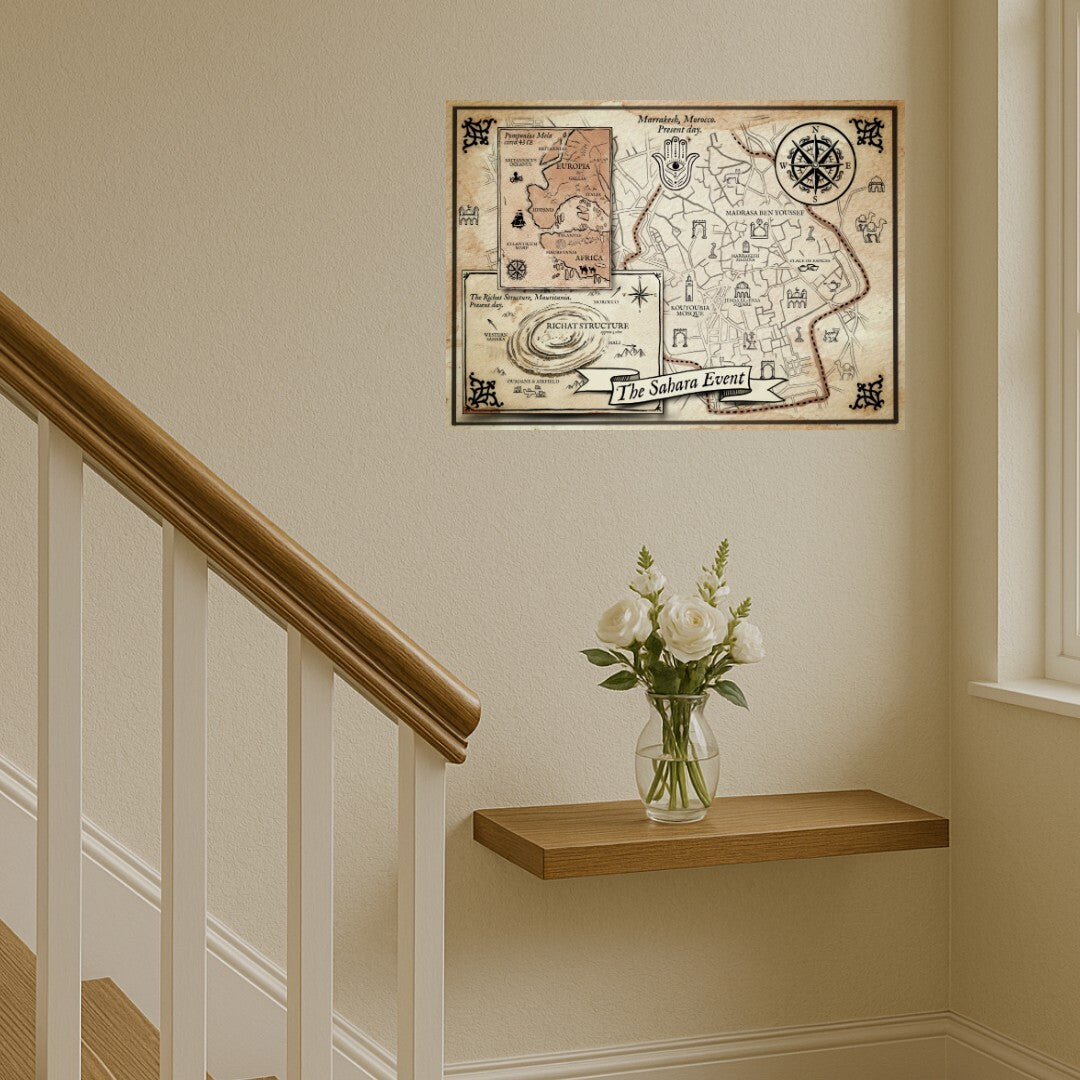 The Sahara Event map