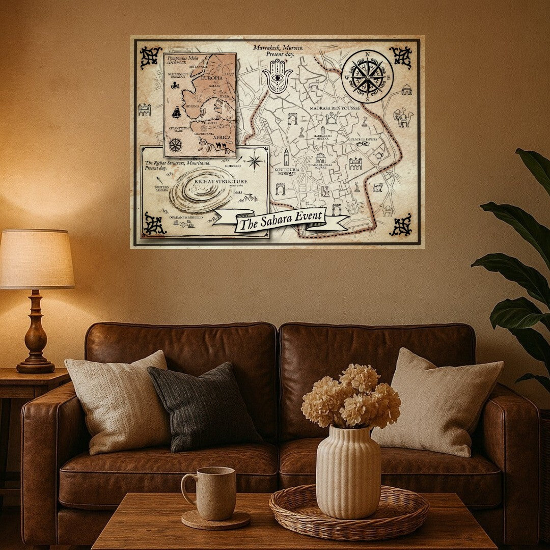 The Sahara Event map