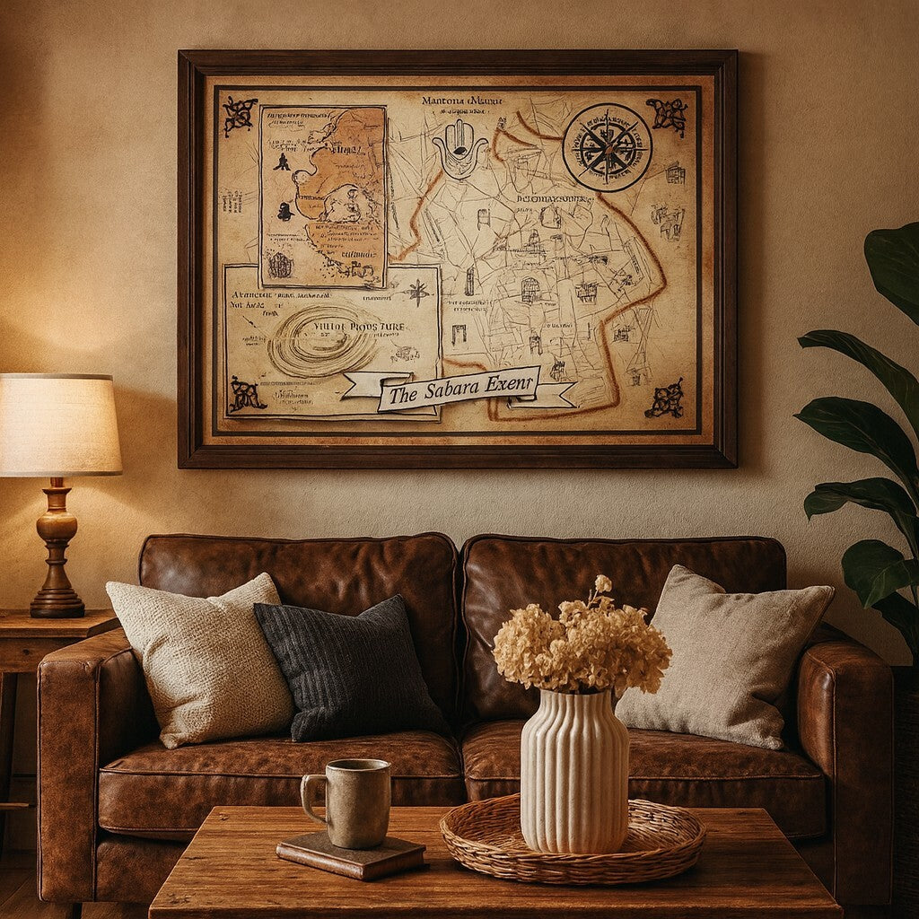 The Sahara Event map