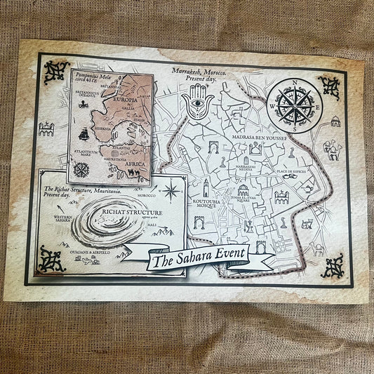 The Sahara Event map